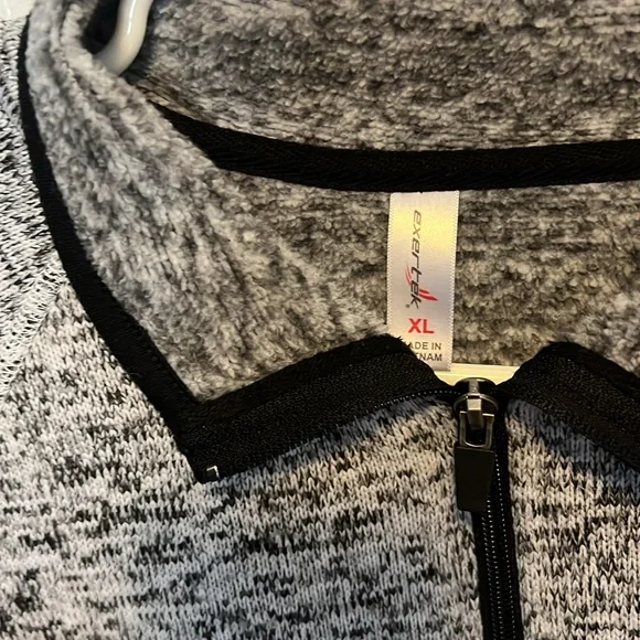 Pullover knit quarter zip #J2 - Picture 3 of 3